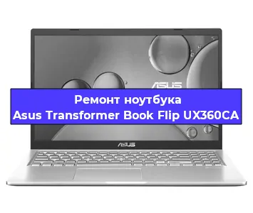 Чистка от пыли и замена термопасты на ноутбуке Asus Transformer Book Flip UX360CA в Москве
